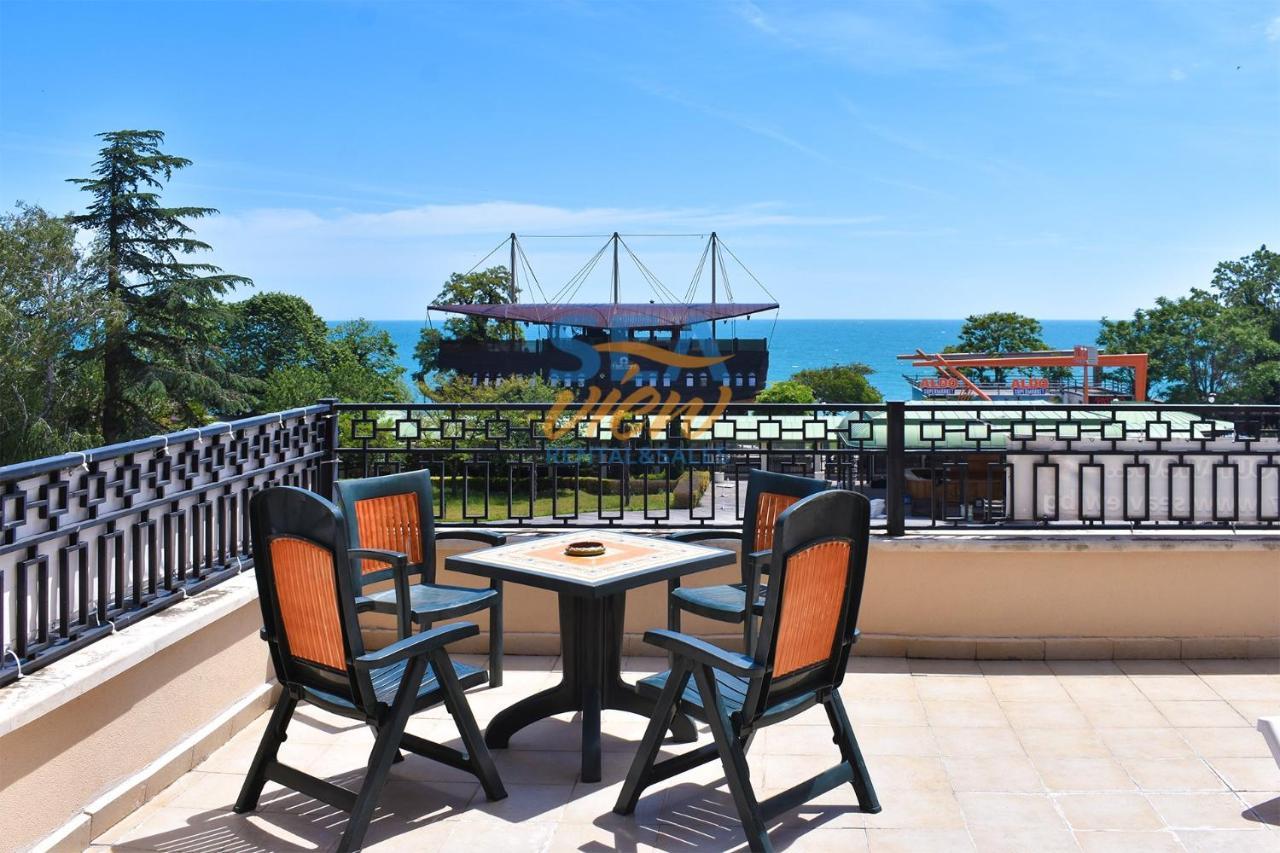 Sea View Rental Front Beach 골든샌드 외부 사진
